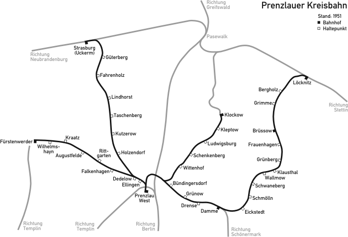 Karte Prenzlauer Kreisbahn