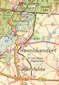 Karte Strausberg-Herzfelder Kleinbahn